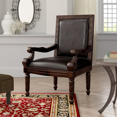 Fauteuil en polyester de 71,75 cm de large Fagaras