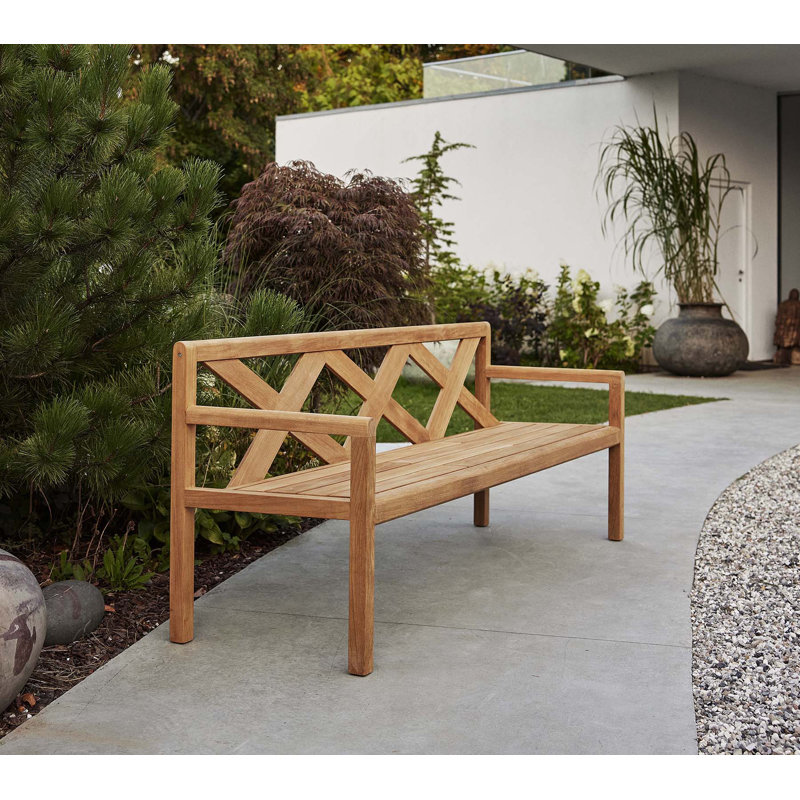 Grace Outdoor Teak Bench