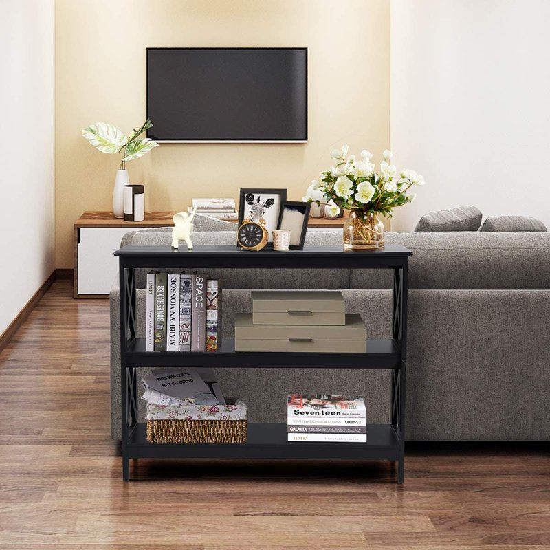 Roselle 100cm Console Table, Black