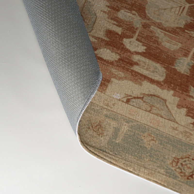 Tapis d'intérieur et d'extérieur surteint beige, Rectangulaire 3 pi x 5 pi