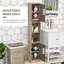 Sheetal Freestanding Linen Cabinet