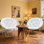 Chaises de salle à manger rembourrées rondes, chaises pliantes Papasan, chaises de lecture pour la chambre à coucher-95209941-101920691