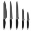 Tower Damascus 6 Piece Stainless Steel Knife Block Set
