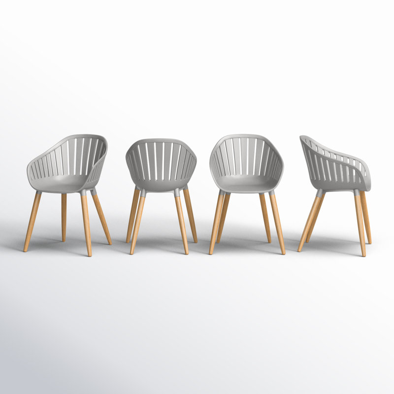 Fauteuil de patio Luitwin, Marron foncé