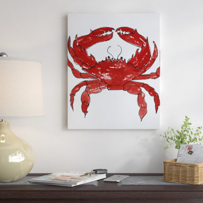 " Red Crab " by Laura Trevey
