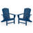 Hdpe Outdoor Adirondack Chair (Set Of 2)-1252501173