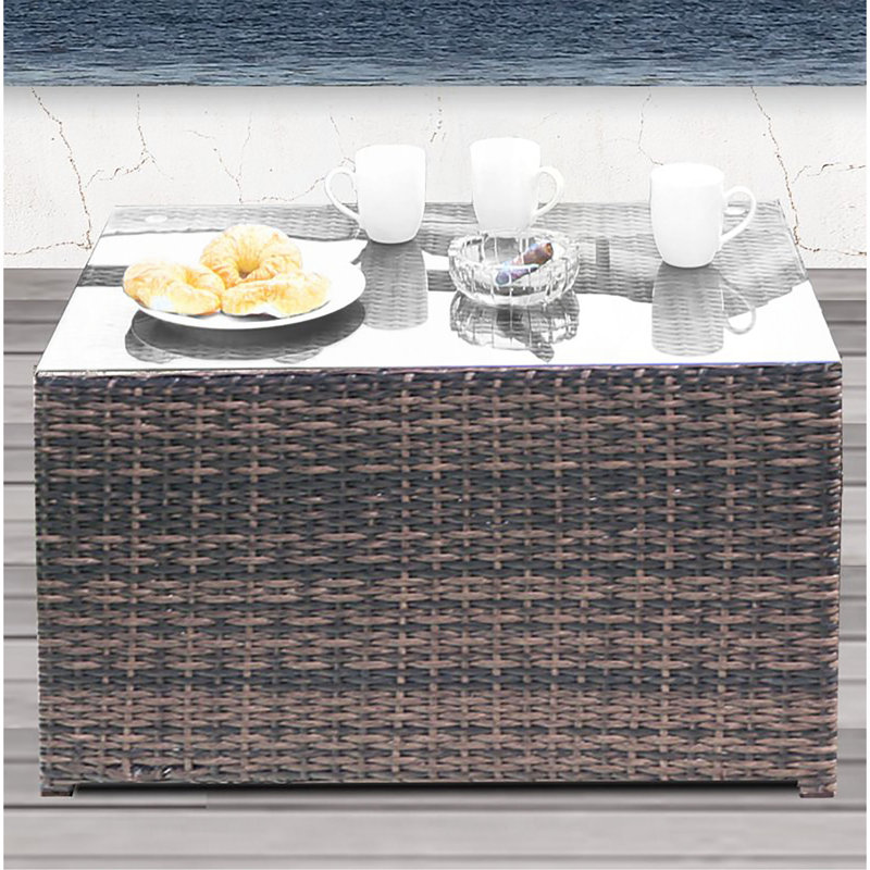 Fully Assembled Coffee Table, Brown