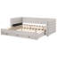 Upholstered Daybed with Trundle