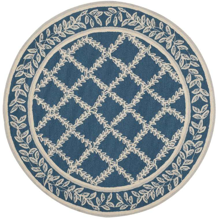 Jonsson Hand Hooked Wool Pile Geometric Rug