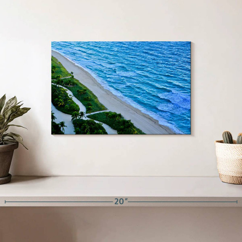Gillard Miami Shore Line, 8" H x 12" W