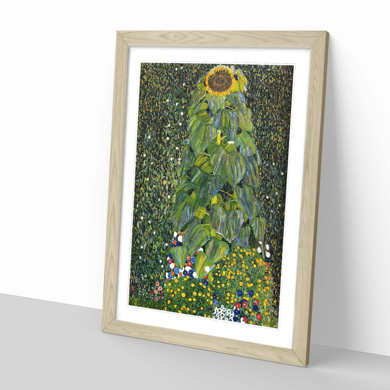 Gustav Klimt - Single Picture Frame Painting, Oak