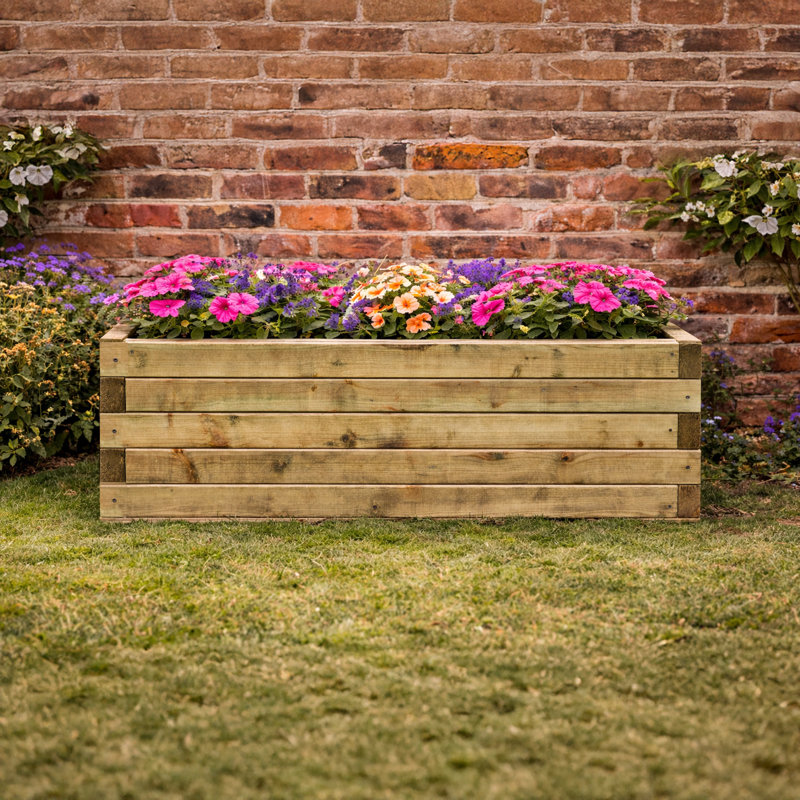 83 x 43cm Rectangular Tanalised Planter