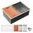 Undermount Workstation Kitchen Sink Single Bowl