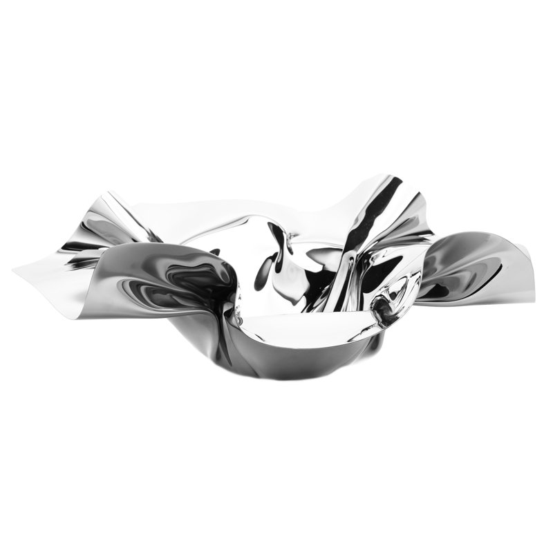 Mercer41 Basham Stainless Steel Serving Bowl
