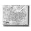 «Map of Louisville, KY 1879» par Epic Graffiti Portfolio, art mural sur toile-514517223