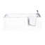 Abberton 1700mm x 760mm Freestanding Acrylic Bathtub-118805782