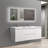 Angela 60 inch Fully Assembled Double Floating Bathroom Vanity with Integrated Sink-86245725