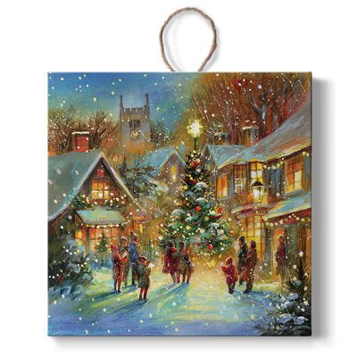 6'' Wood Photo Ornament