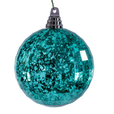 The Holiday Aisle® 4.75" Mirror Mercury Ornament. It includes 4 pieces per bag.