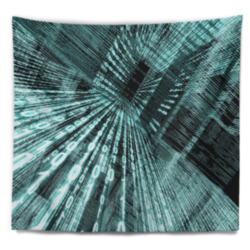 Polyester Tapestry, 50" H x 60" W