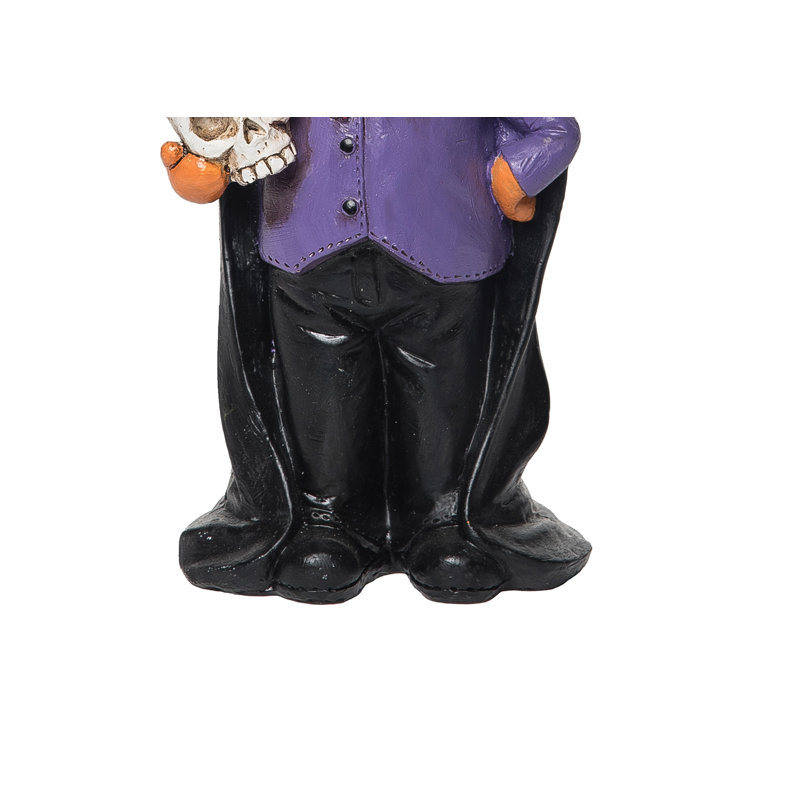 Figurine d'Halloween enfant avec tête de citrouille
