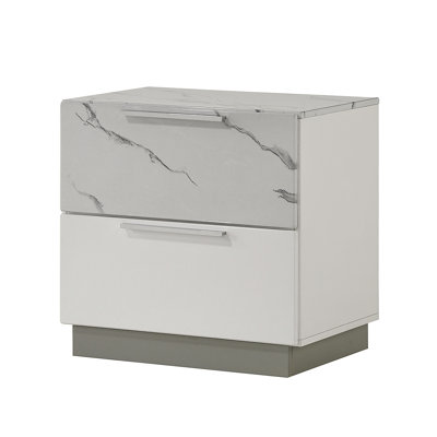 Witham Nightstand White