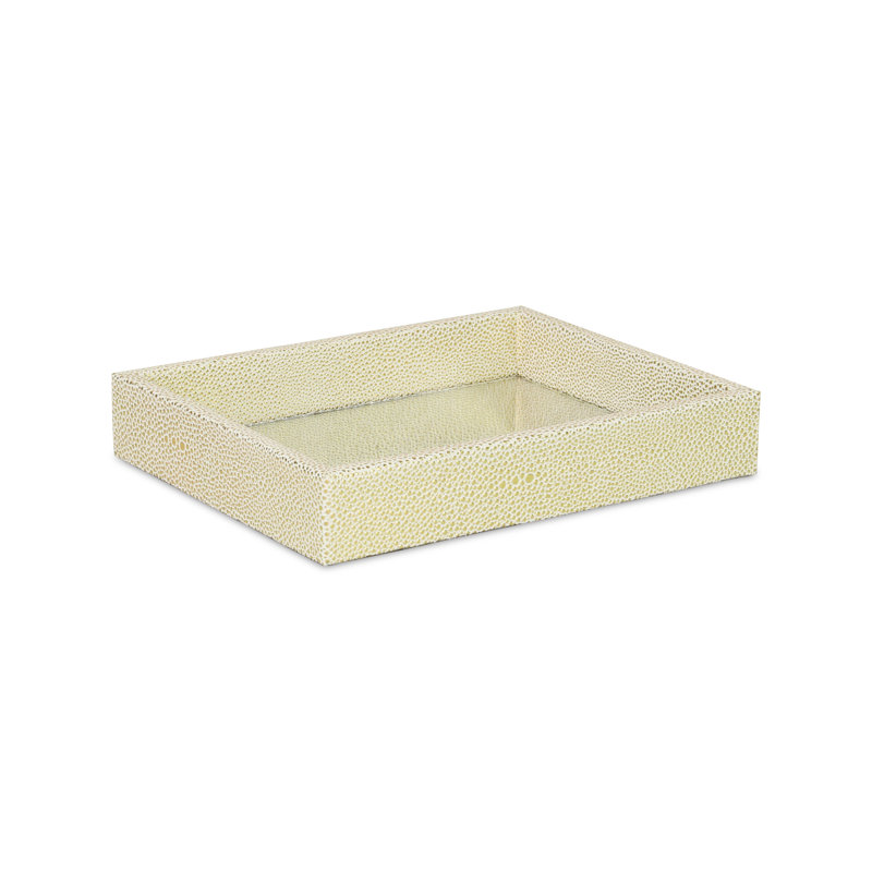 Plateau de service, Or blanc