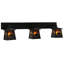 Luminaire à cloison d'extérieur 3 lumières