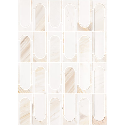 Carrelage mosaïque en pierre naturelle Perfect Mosaix (10 pièces par carton) (16 pieds carrés par carton)