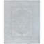Tapis unique 8 pi 1 po x 10 pi gris
