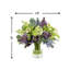 Faux Floral Arrangement with Lilacs and Berries