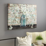 " Blossoms In Mason Jar " by Tre Sorelle