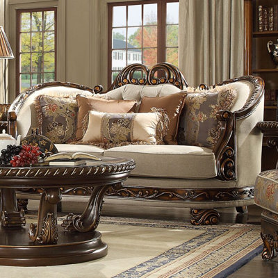 LUXURY MOBILYA TURKISH DESIGN FURNITURE HAND CARVED LOVE SEAT