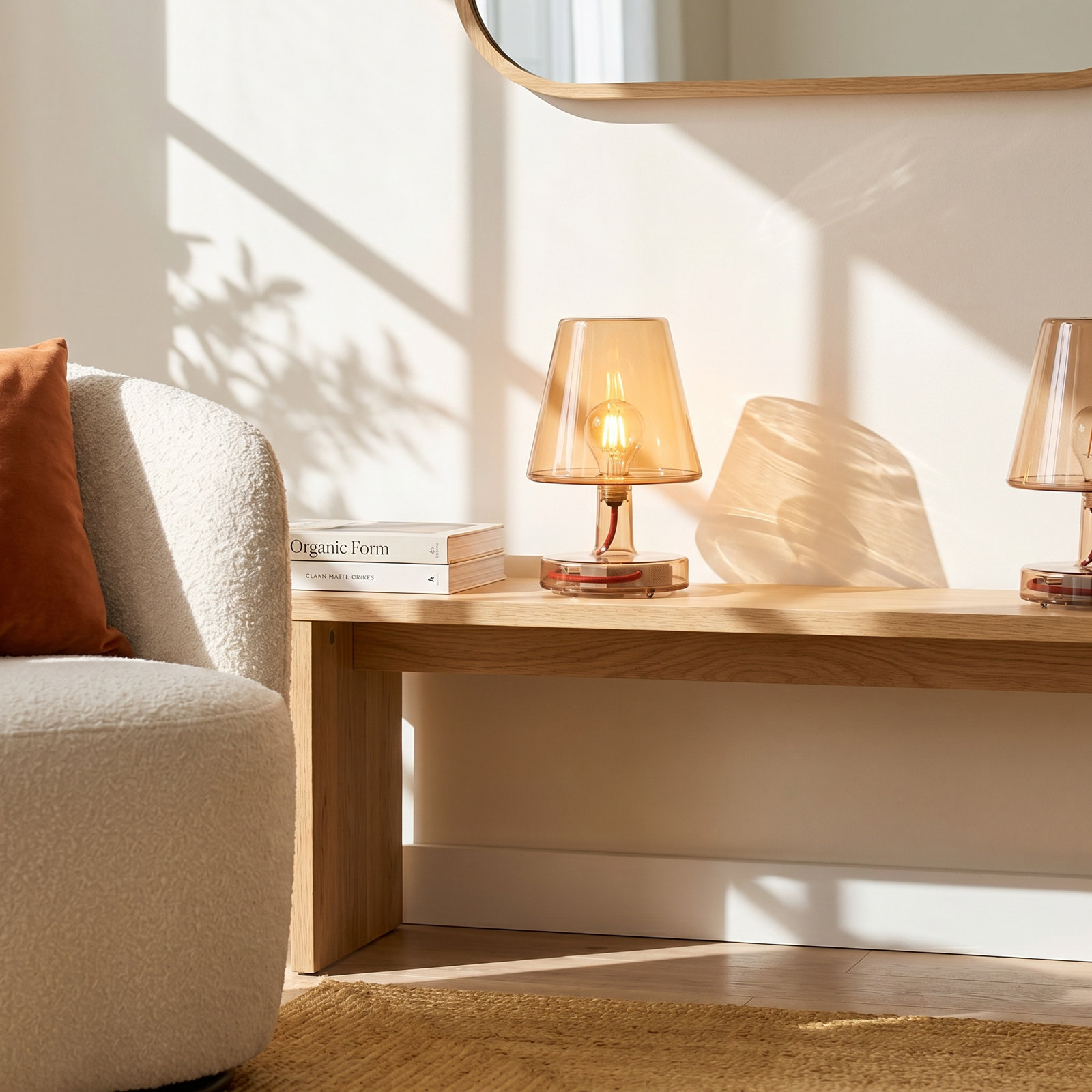 Transloetje Novelty Lamp, Brown