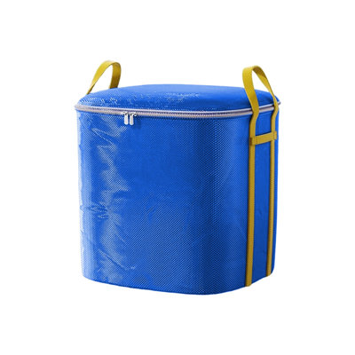 Christmas Supplies Storage Bag Reinforced Handle Extra Large Storage Bag Clothes Toys Christmas Decoration Storage Bag Thickened Double Zipper Storage