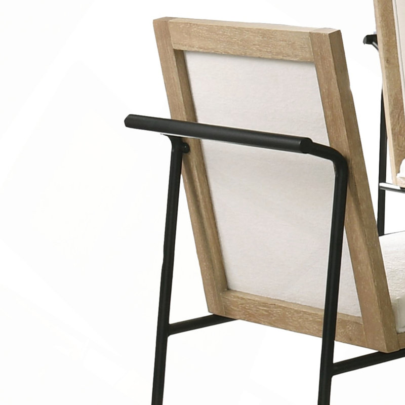 Ensemble de table de salle à manger ronde 47 "avec chaises rembourrées Tate