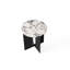 Androgyne Tabletop For Side Table, 65 Cm, Nero Marquina-1474256025