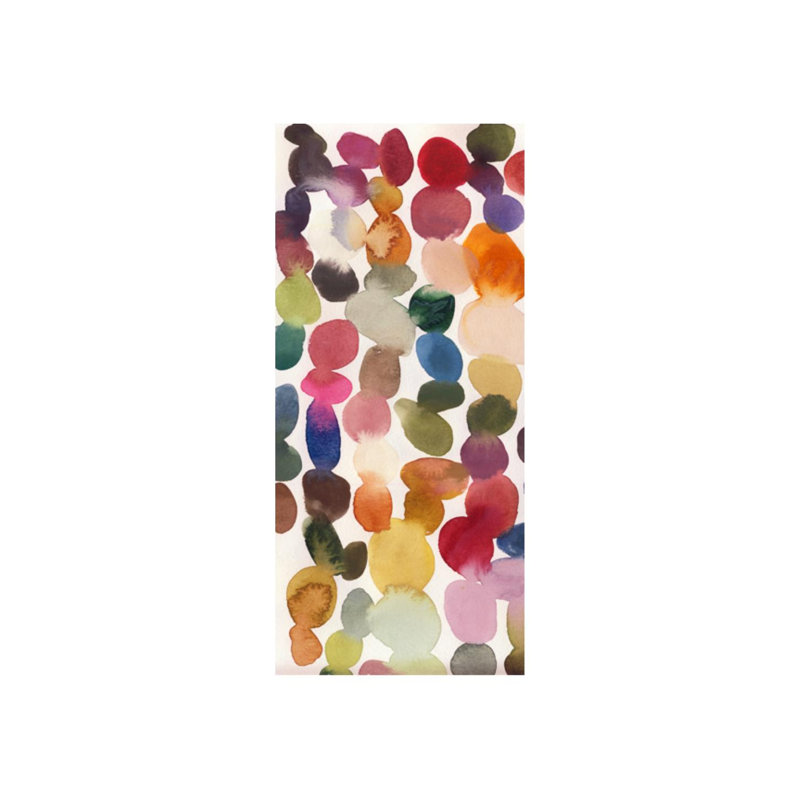 Jellybeans I Print by Emma Brooks, 44" H x 20" W, Glass Coat