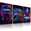 3 Piece Wrapped Canvas Print