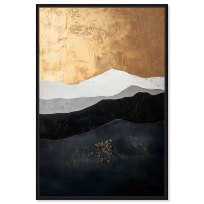 Toile Golden Vista II par Art Remedy