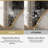 Luxury Asymmetrical Wall Mirror, Designer Irregular Bathroom Vanity Mirror with Sleek Aluminum Frame for Modern Interiors-251871870-251871869