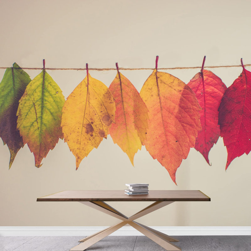 Tropical Leaf Border, 66" L x 96" W