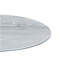 Table de bout l 17,5 po Cirillo avec plateau texturé en marbre gris-856303785