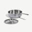 Stainless Clad 3 qt. Saucier with Lid-96093563