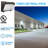 120w Led Wall Pack, 0-10v Dimmable, Commercial Led Wall Pack, 5000k Daylight, Brown