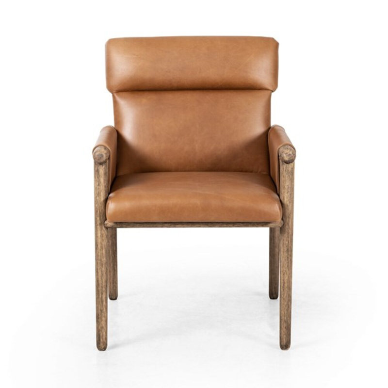 Almada Leather Arm Chair