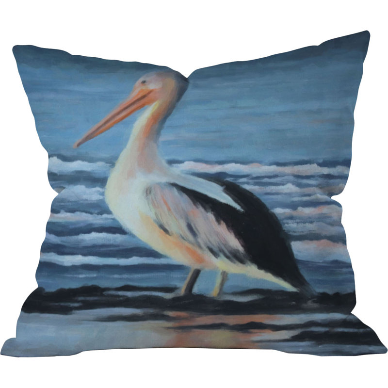 Coussin extérieur Pelican Wading, 26 po x 26 po