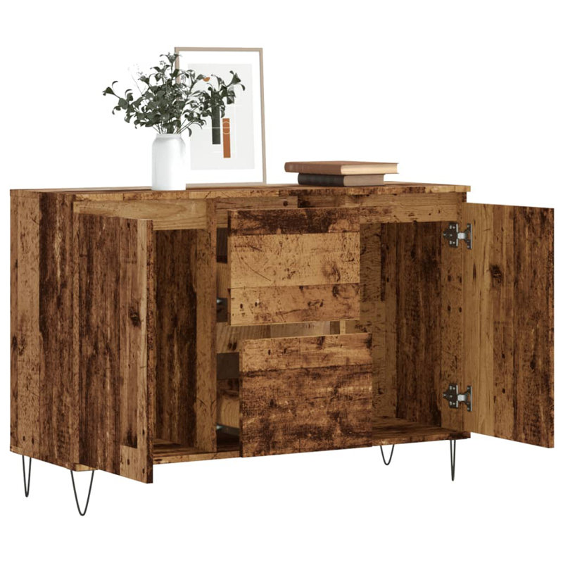 Alixe 104cm Sideboard, Old Wood