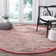 Fales Rag Rug Hand Woven Cotton Striped Rug