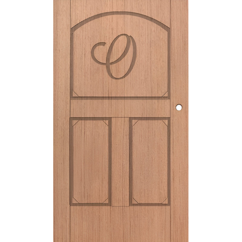 Bois massif 80 po sans finition, 36 po x 80 po, À gauche